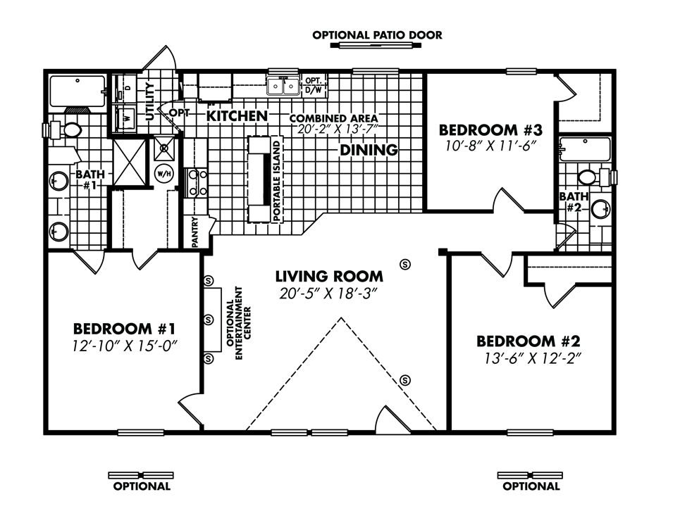 Legacy Housing Double Wides Floor Plans