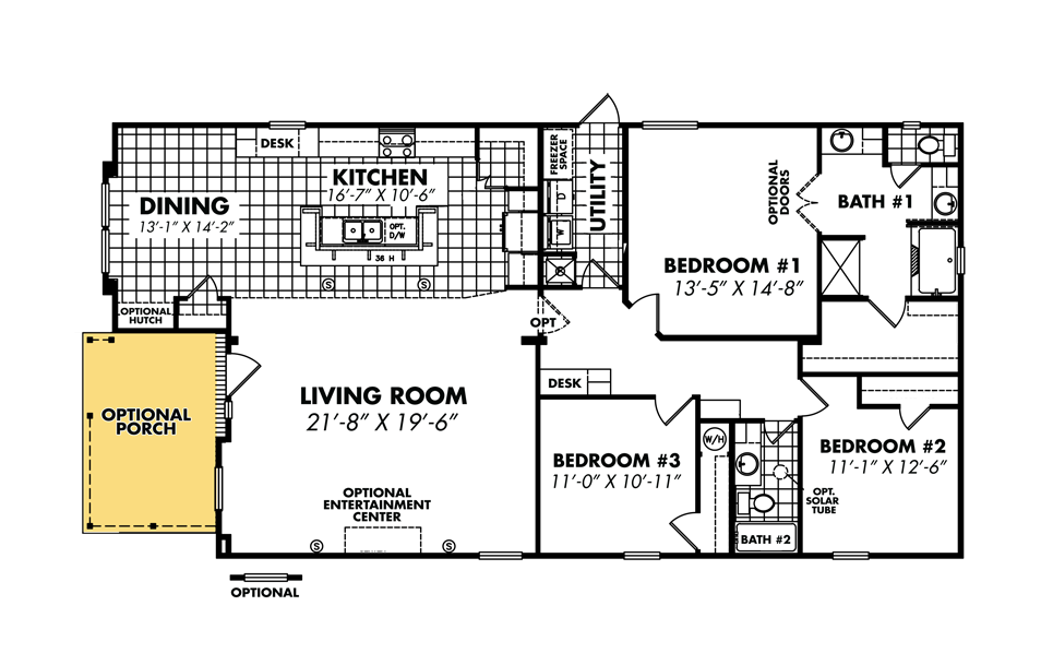 Legacy Housing Double Wides Floor Plans