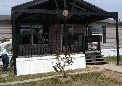 used manufactured home move in ready in a park in Victoria Texas