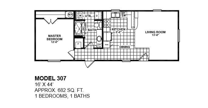 12 Foot Wide Mobile Home Floor Plans