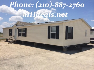Used Double Wide Mobile Home- San Antonio, TX 2002CLP