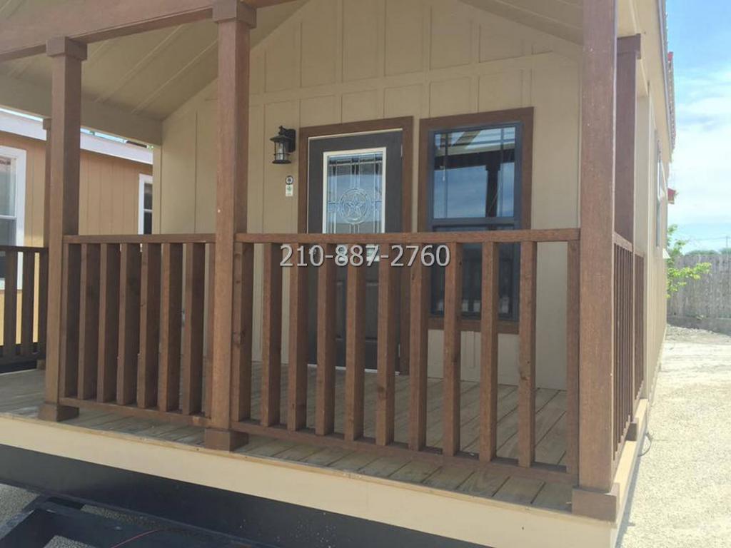 1 BEDROOM PORCH MODEL CABIN WITH LOFT