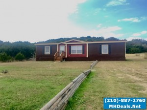 3 bed 2 bath used doublewide Land home