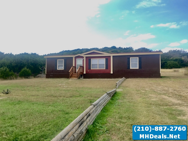 3 bed 2 bath used doublewide Land home- Copperas Cove Texas
