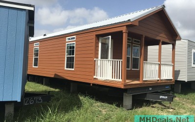 2 bedroom 1 bath cedar sided porch cabin