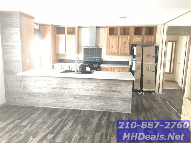 Dining and kitchen 4 bed 3 bath new champion home