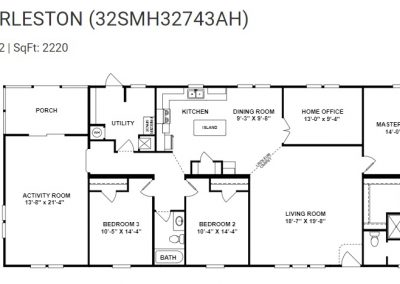 floorplan - Bedroom 4 with Bath