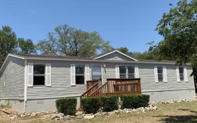 4 bed 2 bath doublewide manufactured home- liberty hill texas